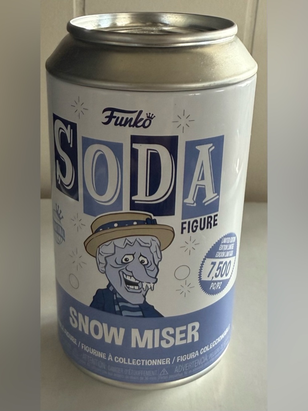 Funko Soda Snow Miser Collectible - Blue & White